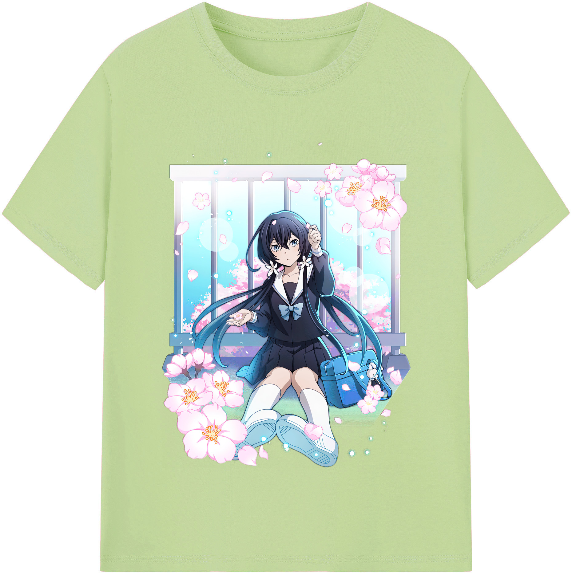 （画像用） 文豪ストレイドッグス Bungo Stray Dogs 綿100％半袖Tシャツ（フロントプリント）